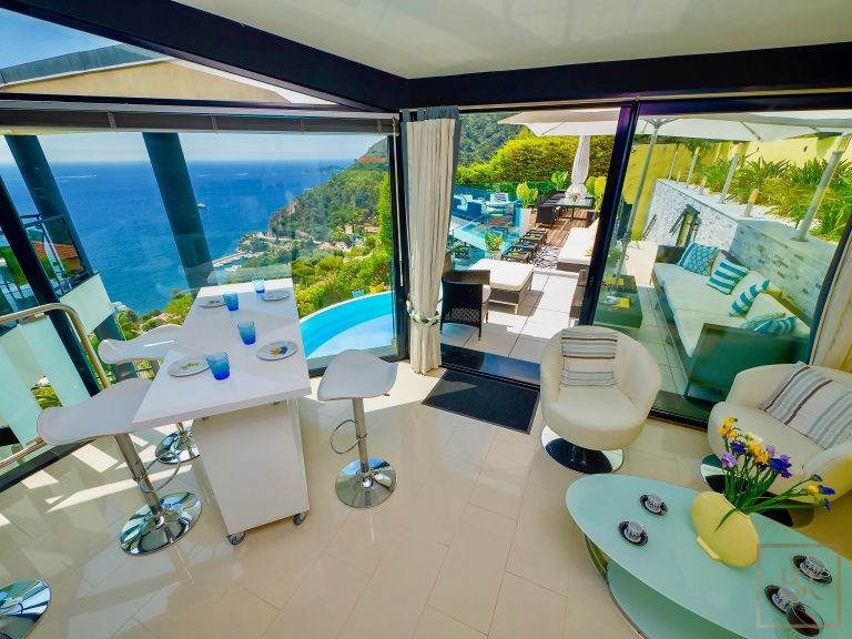 Villa Spectacular views of the sea - Eze, French Riviera Fr 925 for sale For Super Rich