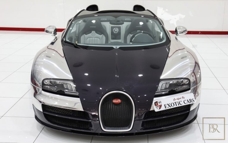 2014 Bugatti Veyron Grand Sport Vitesse Platinum Silver for sale For Super Rich